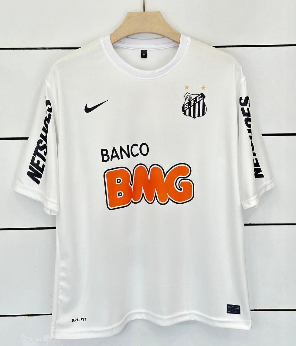 Santos 2011/12 Home Retro-Neymar Jr-Five Sleeve