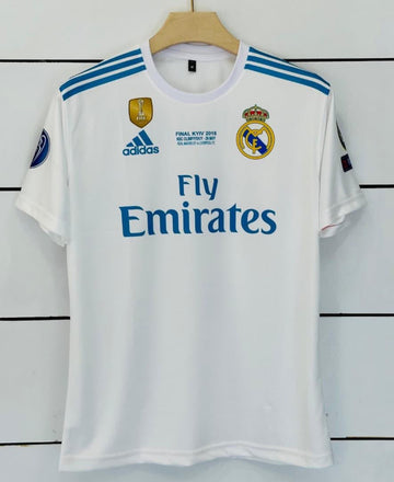 Real Madrid 2017/18 Home-Ronaldo-Retro Jersey
