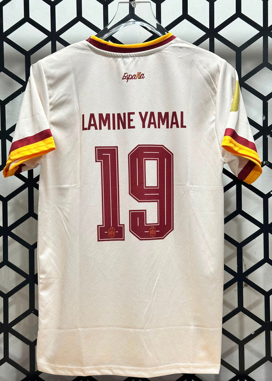 Spain FIFA 2026 World Champions Away New Kit-LAMINE YAMAL 19-AM Retro Store