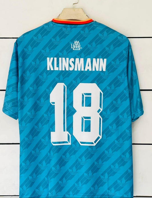 Germany 1994 Away-Vintage-Klinsmann-Five Sleeve