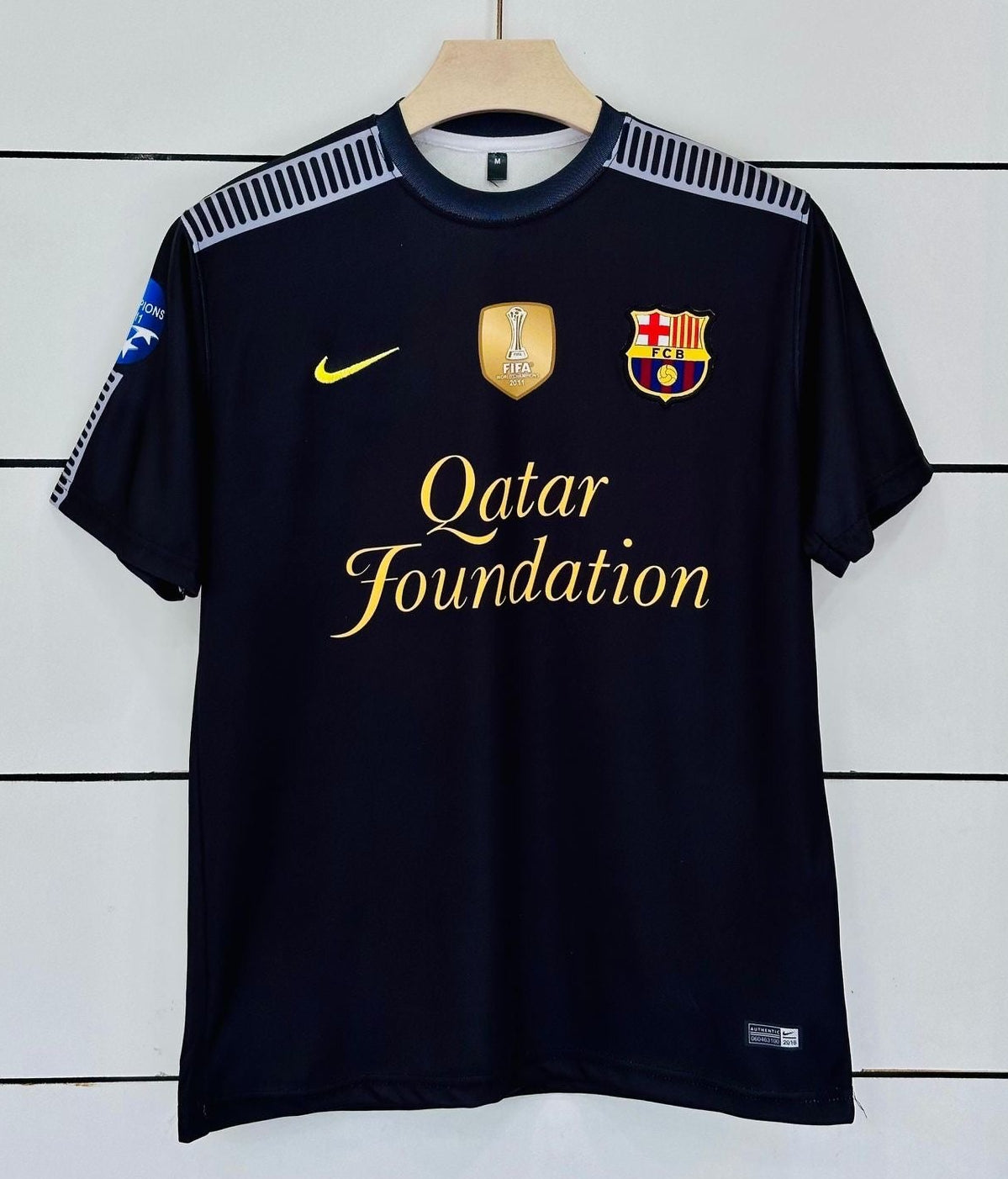 Barcelona 2001/12 Away-Messi- Embroidery- AM Retro Store