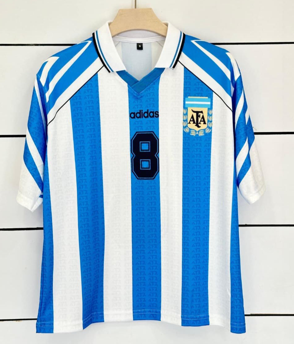 Argentina 1997-RIQUELME-Collar Five Sleeve