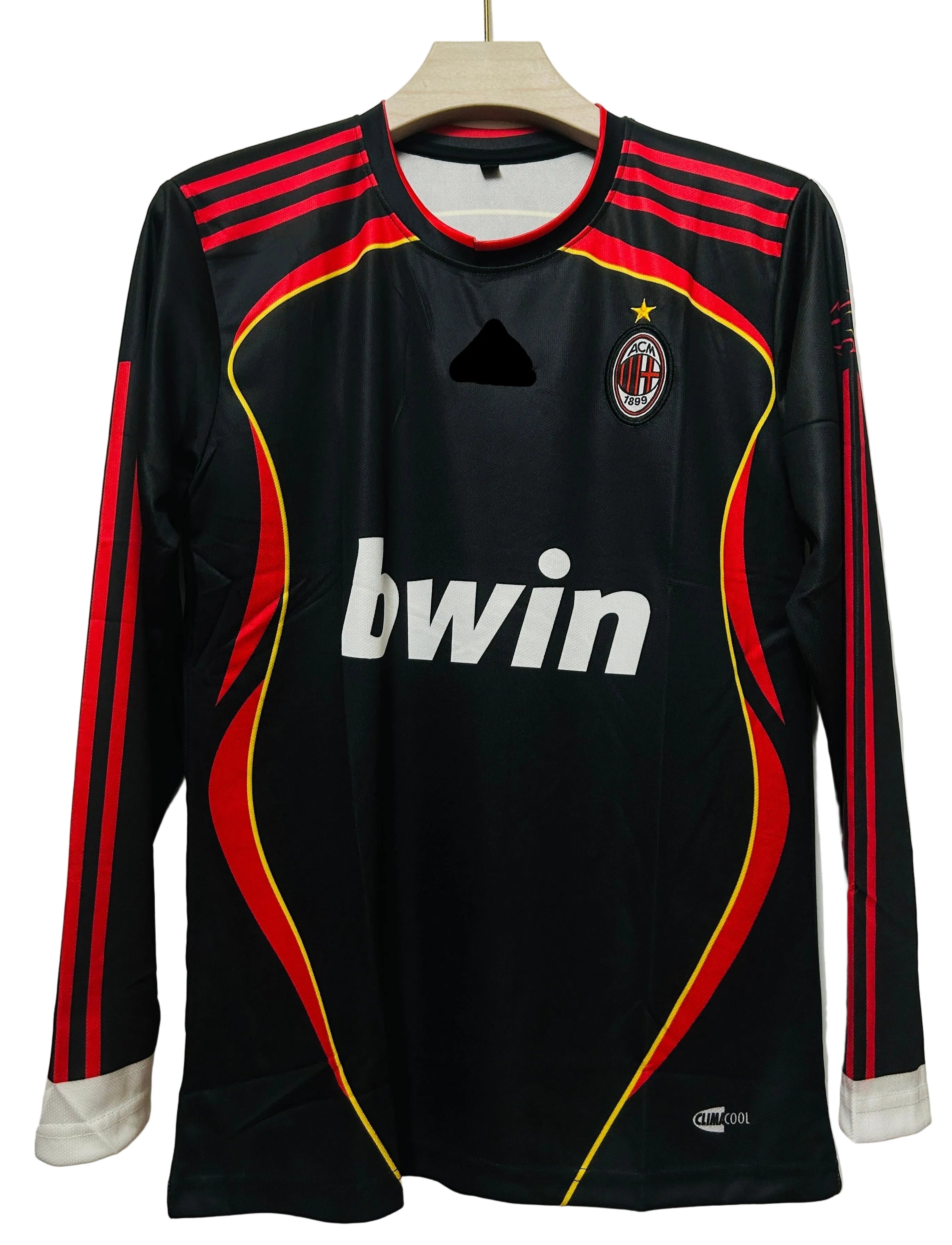AC Milan 2006/07 Third Jersey-Maldini 3-Embroidery-Full Sleeve-AM Retr