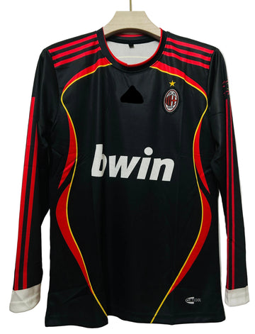 AC Milan 2006/07 Third Jersey-Maldini 3-Embroidery-Full Sleeve-AM Retro Store