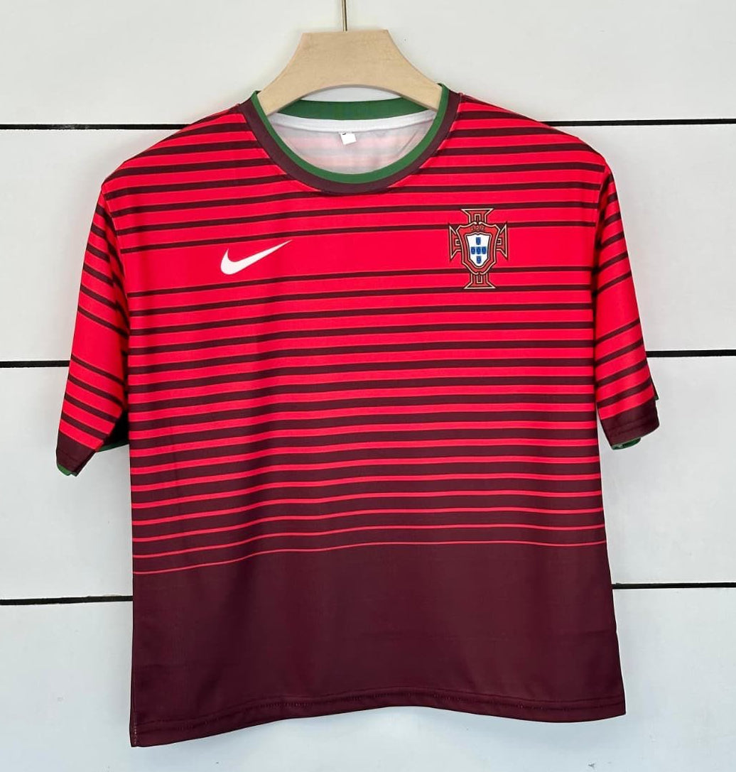 Kids/Boys Jersey-Ronaldo-Five Sleeve