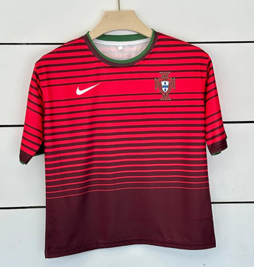 Kids/Boys Jersey-Ronaldo-Five Sleeve