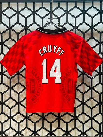 Kid/Boys Collar Five Sleeve Jersey-CRUYFF-AM Retro Store