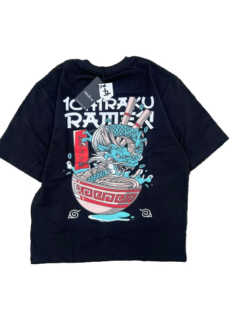 Dedline Over Size T-shirt-Black