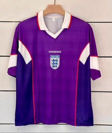 England 1998 Retro Special Kit-BECKHAM 7-Collar Five Sleeve-AM Retro Store
