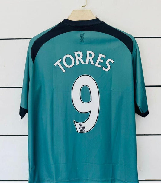 Liverpool 2008/09 Third kit-Torres -Five Sleeve