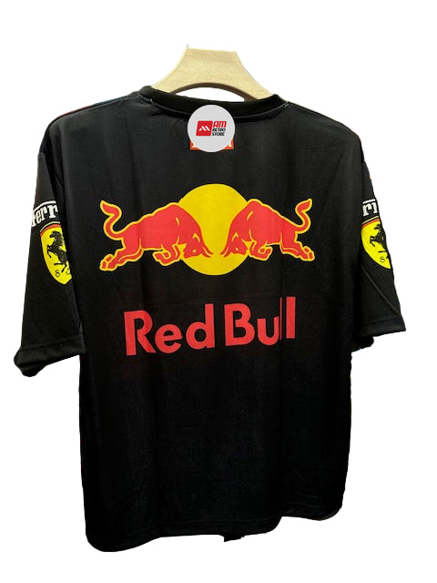 Ferrari Racing Jersey-Over Size-AM RETRO STORE