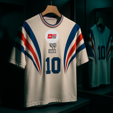 France 1996 Away-Zidane-Embroidery