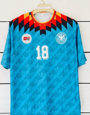 Germany 1994 Away-Vintage-Klinsmann-Five Sleeve