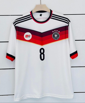 Germany 2014 Home- Retro- OZIL-Five Sleeve- AM Retro Store