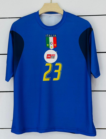 Italy 2006 Home-Materazzi-Retro Jersey