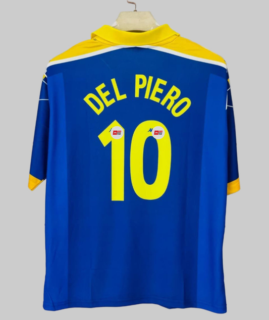 Juventus 1997/98 Third-Del Peiro-Collar Five Sleeve-AM Retro Store