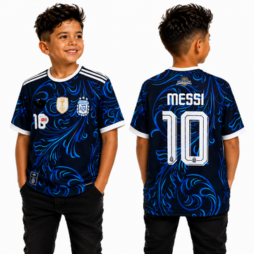 Kids & Boys 2026 World Cup Jersey-Argentina-Away-MESSI-AM Retro Store