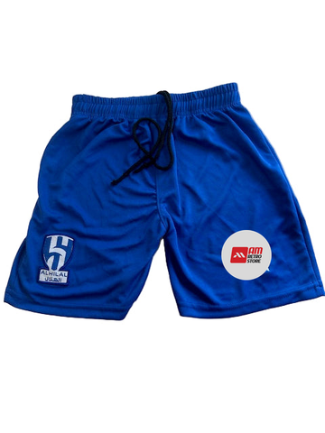 Kids/Boys Football Shorts-Al Hilal-Blue