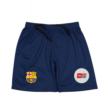 Kids/boys Shorts-Barcelona-Navy Blue