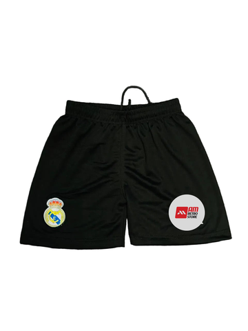 Kids/Boys Shorts-Real Madrid-Black