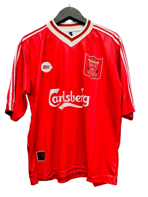 Liverpool 1995/96 Home-Fowler-Signature