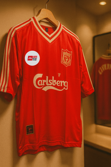 Liverpool 1995/96 Home-Fowler-Signature