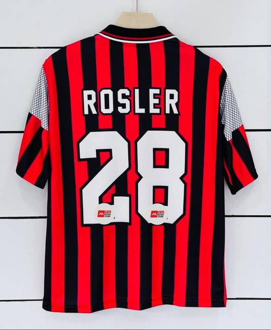 Manchester city 1994/96 Away-ROSLER-Collar Five Sleeve-AM Retro Store