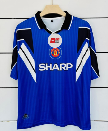 Manchester United 1996/98 Third-Retro Jersy-GIGGS-Collar Five Sleeve-AM Retro Store