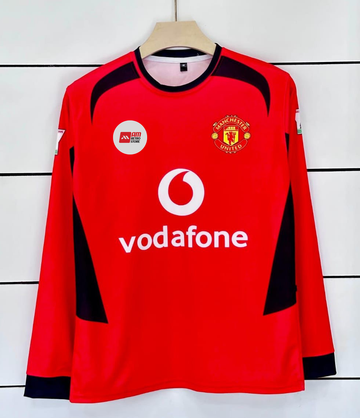 Manchester United 2002/04 Home-Ronaldo Retro -Full Sleeve -AM RETRO STORE