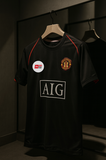 Manchester United 2007/08 Away-Ronaldo-Embroidery-AM Retro Store