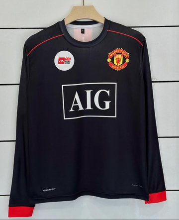 Manchester United 2007/08 Away-Ronaldo-Full sleeve