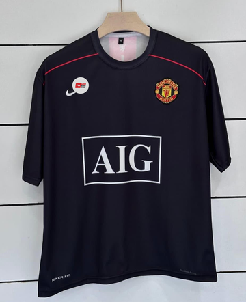 Manchester United 2007/08-Retro- Ronaldo- Embroidery Five Sleeve-AM Retro Store
