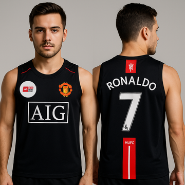 Manchester United Ronaldo -Sleeveless -AM Retro Store