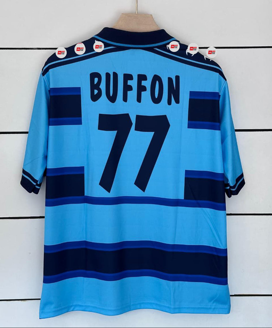 Parma 2000/01 Home-BUFFON-Collar Five Sleeve-AM Retro Store