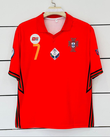 Portugal 2020/21 Home -Ronaldo-Collar Five Sleeve-AM Retro Store