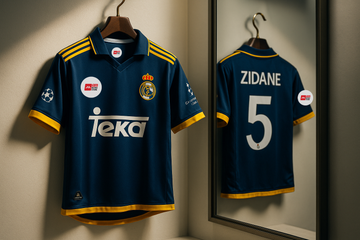 Real Madrid 1998/99 Third Kit-Zidane Retro kit-Collar Five Sleeve-AM Retro Store