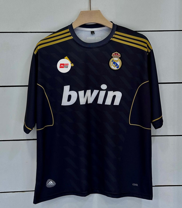Real Madrid 2011/12 Away-Authentic Retro Version-Ronaldo-Five Sleeve