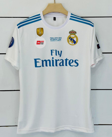 Real Madrid 2017/18 Home-Ronaldo-Retro Jersey