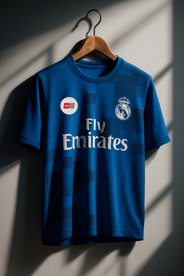 Real Madrid 2017/18 Retro-Ronaldo-Five Sleeve
