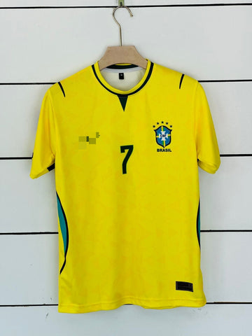 Brazil World Cup 2026 Home Jersey-VINI JR 7-AM RETRO STORE