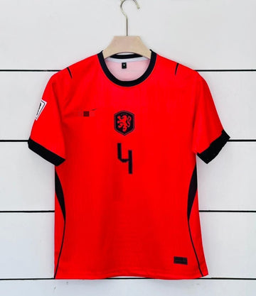 Netherlands World Cup 2026 Home Jersey-Virgil 4-AM RETRO STORE