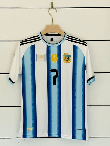 Argentina World Cup 2026 Home Jersey-DE PAUL 7-AM RETRO STORE