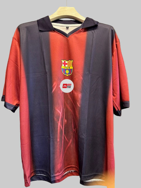 Travis Scot Barcelona Special Edition-Barca-Collar Five Sleeve-AM Retro Store