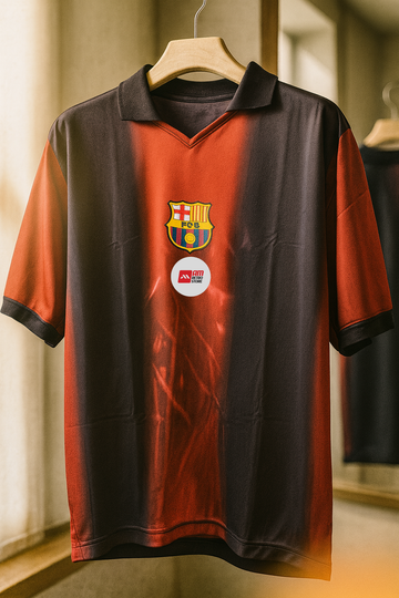 Travis Scot Barcelona Special Edition-Barca-Collar Five Sleeve-AM Retro Store